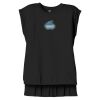 Women's Flowy Muscle Tee With Rolled Cuffs Thumbnail