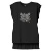 Women's Flowy Muscle Tee With Rolled Cuffs Thumbnail