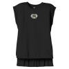 Women's Flowy Muscle Tee With Rolled Cuffs Thumbnail