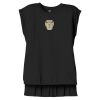 Women's Flowy Muscle Tee With Rolled Cuffs Thumbnail