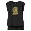 Women's Flowy Muscle Tee With Rolled Cuffs Thumbnail