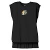 Women's Flowy Muscle Tee With Rolled Cuffs Thumbnail