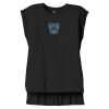 Women's Flowy Muscle Tee With Rolled Cuffs Thumbnail