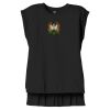 Women's Flowy Muscle Tee With Rolled Cuffs Thumbnail
