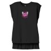 Women's Flowy Muscle Tee With Rolled Cuffs Thumbnail