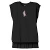 Women's Flowy Muscle Tee With Rolled Cuffs Thumbnail