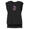 Women's Flowy Muscle Tee With Rolled Cuffs Thumbnail
