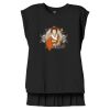 Women's Flowy Muscle Tee With Rolled Cuffs Thumbnail