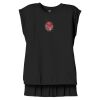 Women's Flowy Muscle Tee With Rolled Cuffs Thumbnail