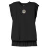 Women's Flowy Muscle Tee With Rolled Cuffs Thumbnail