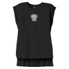 Women's Flowy Muscle Tee With Rolled Cuffs Thumbnail