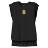 Women's Flowy Muscle Tee With Rolled Cuffs Thumbnail