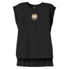 Women's Flowy Muscle Tee With Rolled Cuffs Thumbnail
