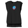 Women's Flowy Muscle Tee With Rolled Cuffs Thumbnail