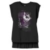 Women's Flowy Muscle Tee With Rolled Cuffs Thumbnail