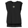 Women's Flowy Muscle Tee With Rolled Cuffs Thumbnail