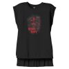 Women's Flowy Muscle Tee With Rolled Cuffs Thumbnail