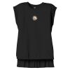 Women's Flowy Muscle Tee With Rolled Cuffs Thumbnail