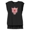 Women's Flowy Muscle Tee With Rolled Cuffs Thumbnail