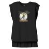 Women's Flowy Muscle Tee With Rolled Cuffs Thumbnail