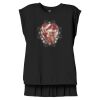 Women's Flowy Muscle Tee With Rolled Cuffs Thumbnail