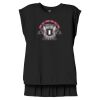 Women's Flowy Muscle Tee With Rolled Cuffs Thumbnail
