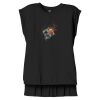 Women's Flowy Muscle Tee With Rolled Cuffs Thumbnail