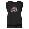 Women's Flowy Muscle Tee With Rolled Cuffs Thumbnail