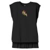 Women's Flowy Muscle Tee With Rolled Cuffs Thumbnail
