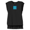 Women's Flowy Muscle Tee With Rolled Cuffs Thumbnail
