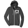Unisex Sponge Fleece Full Zip Hoodie Thumbnail