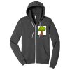 Unisex Sponge Fleece Full Zip Hoodie Thumbnail