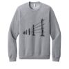 Unisex Sponge Fleece Raglan Sweatshirt Thumbnail