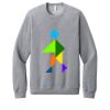 Unisex Sponge Fleece Raglan Sweatshirt Thumbnail