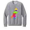 Unisex Sponge Fleece Raglan Sweatshirt Thumbnail