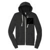 Unisex Triblend Sponge Fleece Full Zip Hoodie Thumbnail