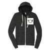 Unisex Triblend Sponge Fleece Full Zip Hoodie Thumbnail