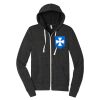 Unisex Triblend Sponge Fleece Full Zip Hoodie Thumbnail