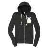 Unisex Triblend Sponge Fleece Full Zip Hoodie Thumbnail