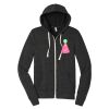Unisex Triblend Sponge Fleece Full Zip Hoodie Thumbnail