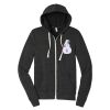 Unisex Triblend Sponge Fleece Full Zip Hoodie Thumbnail