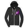 Unisex Triblend Sponge Fleece Full Zip Hoodie Thumbnail