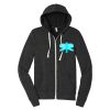 Unisex Triblend Sponge Fleece Full Zip Hoodie Thumbnail
