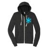 Unisex Triblend Sponge Fleece Full Zip Hoodie Thumbnail