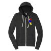 Unisex Triblend Sponge Fleece Full Zip Hoodie Thumbnail