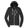 Unisex Triblend Sponge Fleece Full Zip Hoodie Thumbnail
