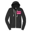 Unisex Triblend Sponge Fleece Full Zip Hoodie Thumbnail