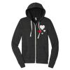 Unisex Triblend Sponge Fleece Full Zip Hoodie Thumbnail