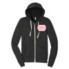 Unisex Triblend Sponge Fleece Full Zip Hoodie Thumbnail