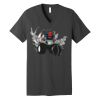 Unisex Jersey Short Sleeve V Neck Tee Thumbnail